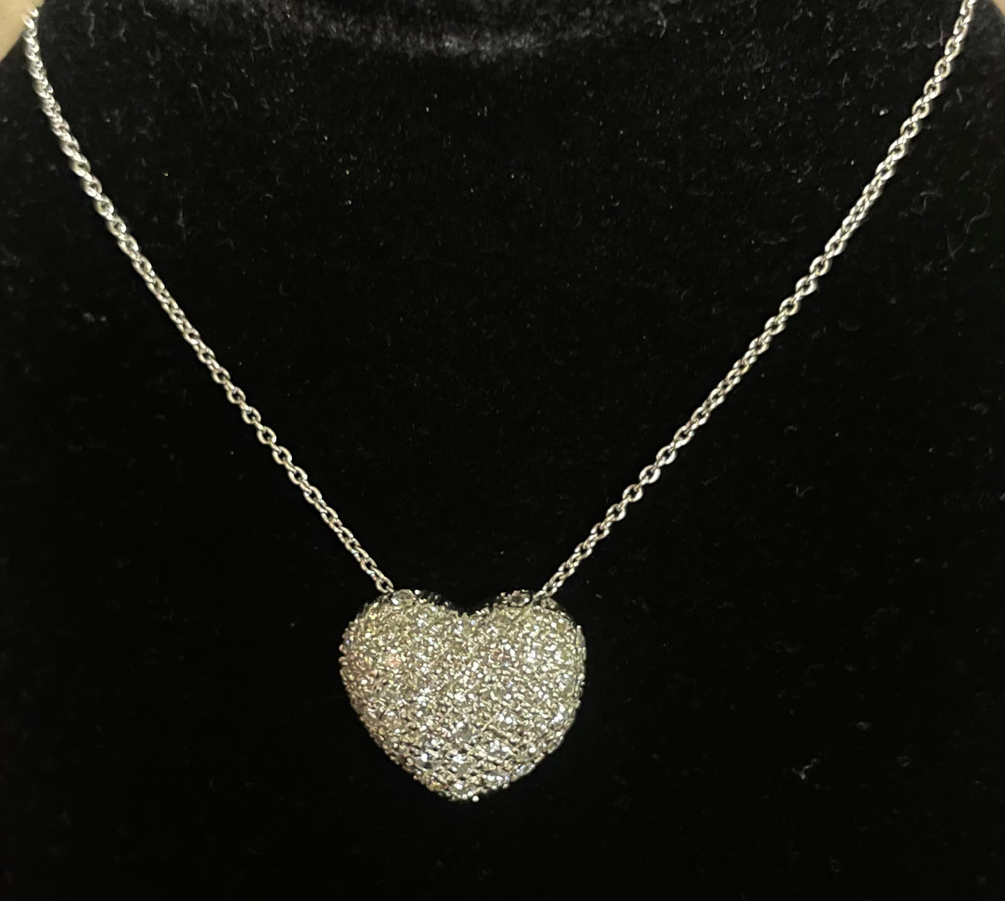 14k Chain and Diamond Pendant