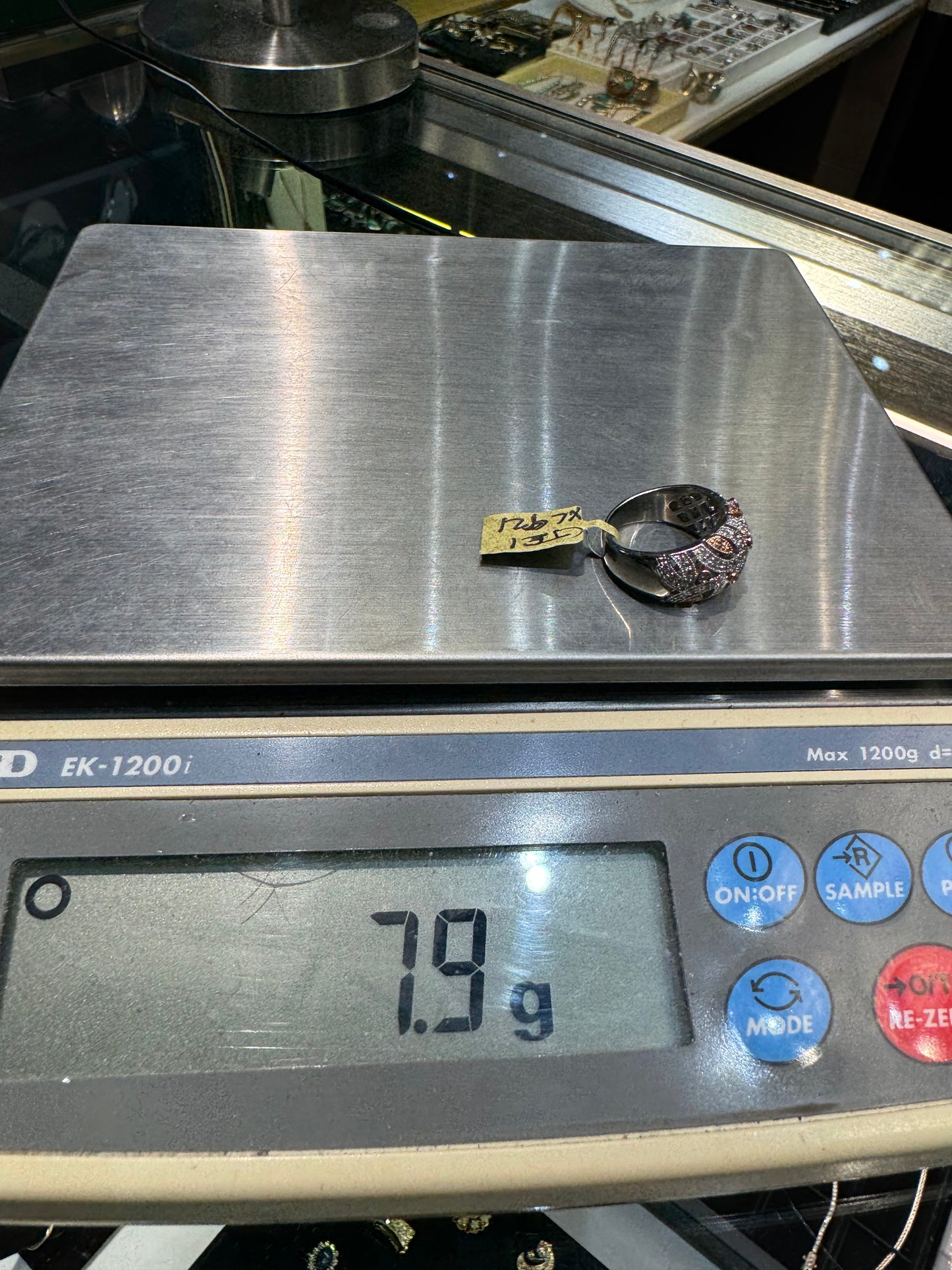 14k Gold Diamond 2 Tone Statement Ring High Quality Made Cocktail